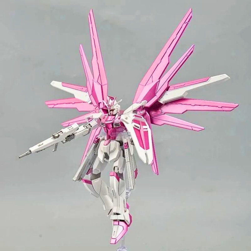 MG 1/100 FREEDOM 6650 GUNDAM màu hồng Cao cấp - Cao 18cm - nặng 1kg sku : 6650  - Box Màu - N1-K18-T4-S1