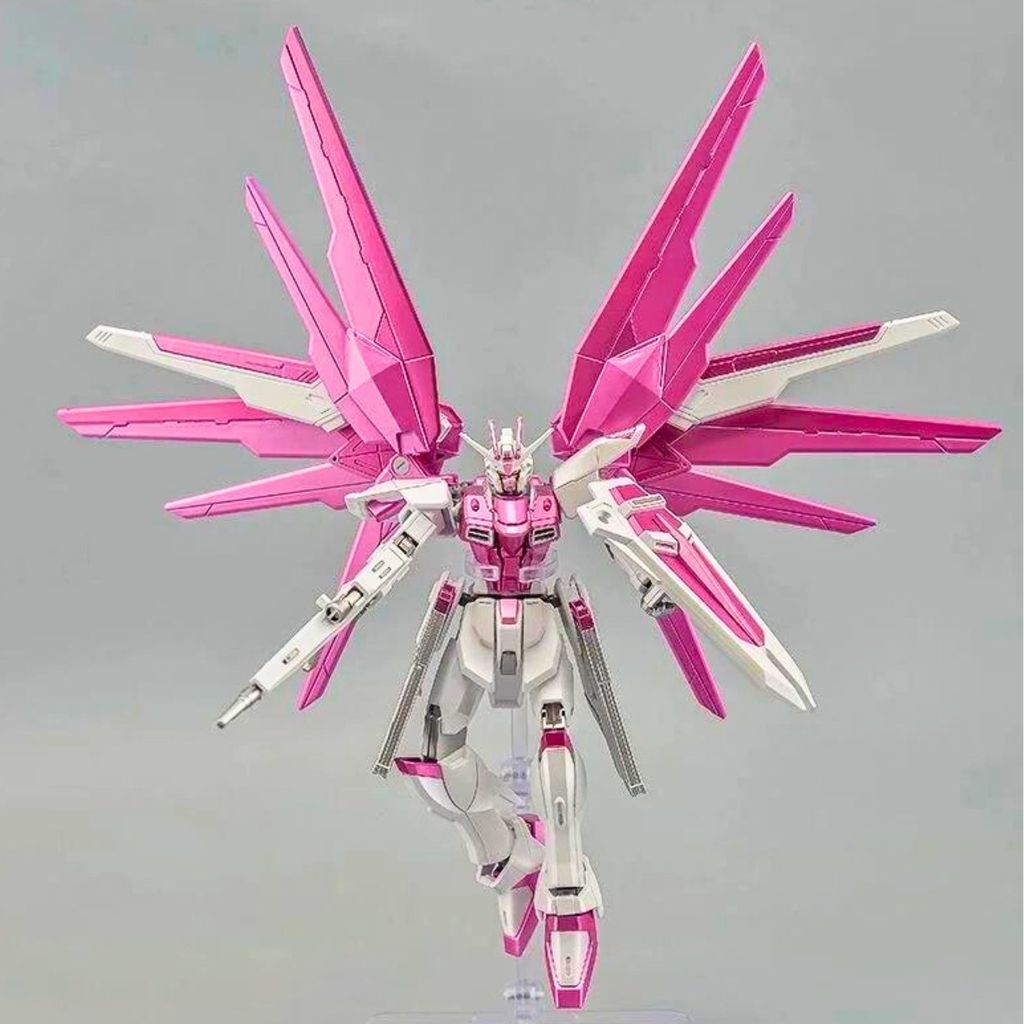 MG 1/100 FREEDOM 6650 GUNDAM màu hồng Cao cấp - Cao 18cm - nặng 1kg sku : 6650  - Box Màu - N1-K18-T4-S1