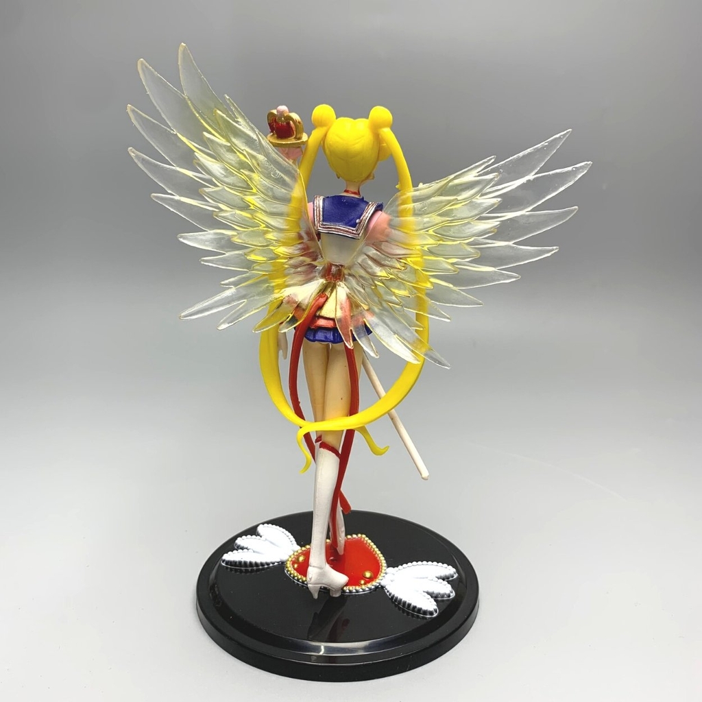 Mô Hình Thủy thủ mặt trăng có cánh siêu đẹp - Cao 16cm - rộng 9cm - nặng 100gram - Figure Thuỷ Thủ Mặt Trăng - No Box - N1-K25-T2-S2