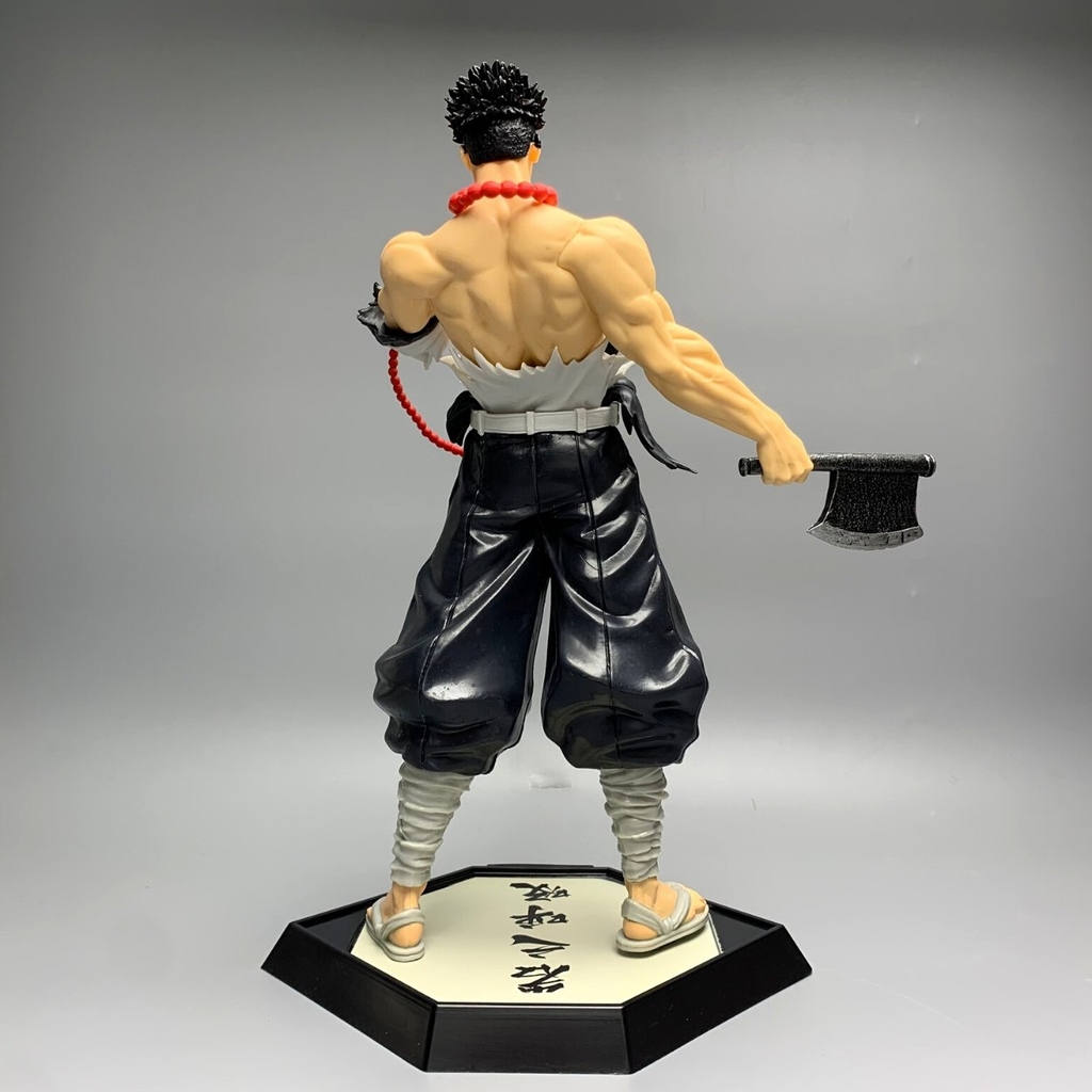 Mô Hình Nham Trụ - Cao 33cm - nặng 600gram - Phụ Kiện : 1 vòng + 1 rìu - Kimetsu No Yaiba - Có Hộp Màu - N4-K3-BL1 - N1-K20-T1-S2
