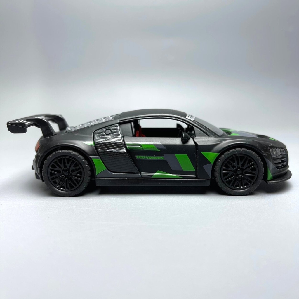 Mô Hình xe Audi màu Đen xanh - tỉ lệ 1:36 Hợp kim có thể mở cửa - bánh sau chạy cót- Dài 12cm - rộng 5cm - cao 4cm nặng : 200gram - FULL BOX : box màu - SKU : oto39 - K63-T1-S6