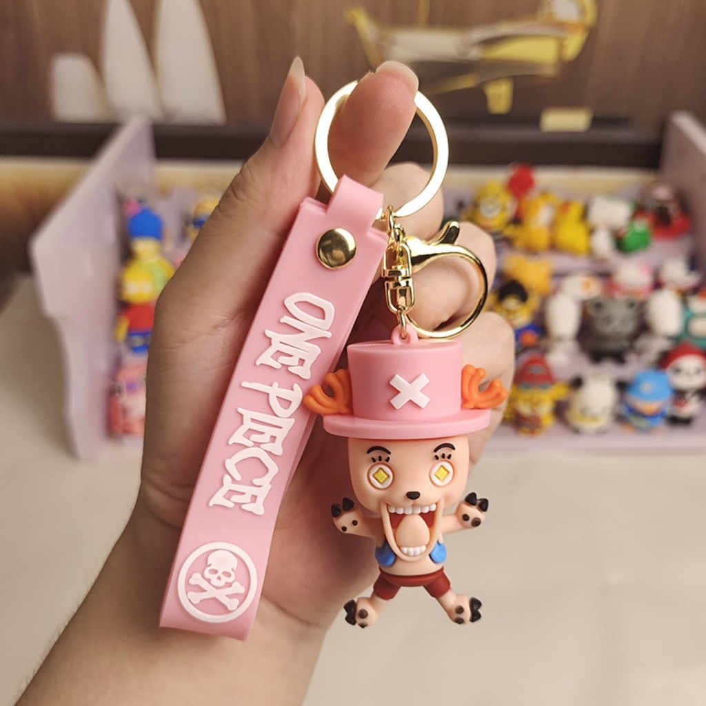 Móc Khóa Tony Chopper - Dây móc dài : 11cm - Mô Hình Cao : 6.8cm - Nặng : 50gram - No Box : bọc túi OPP - N3-K16-T3-S2