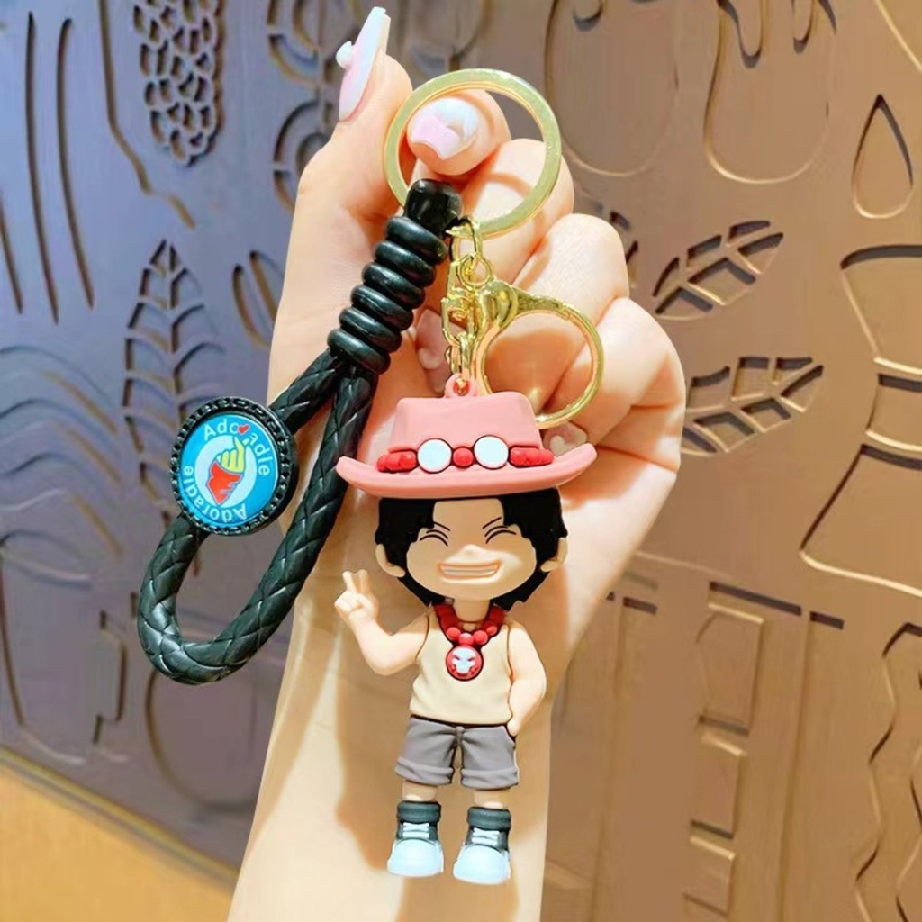 Móc Khóa ACE - Dây móc dài : 9.5cm - Mô Hình Cao : 5.7cm - Nặng : 50cm - No Box  - SKU: moc20 - (Vat: MK001) - K79-T6-S10