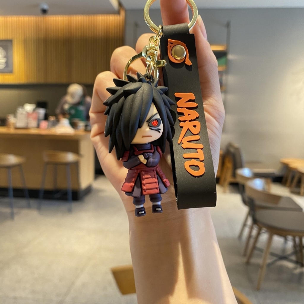 Móc Khóa Madara - Dây móc dài : 10cm - Mô Hình Cao : 7cm - Nặng : 50gram - No Box - SKU: moc49 - (Vat: 88223-7)