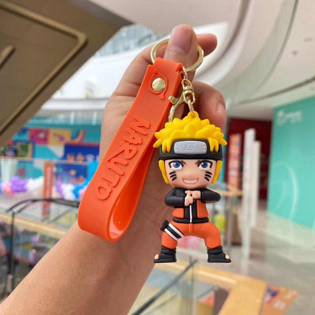 Móc Khóa Naruto - Dây móc dài : 10cm - Mô Hình Cao : 7cm - Nặng : 50gram - No Box : bọc túi OPP - K77-T3-S1