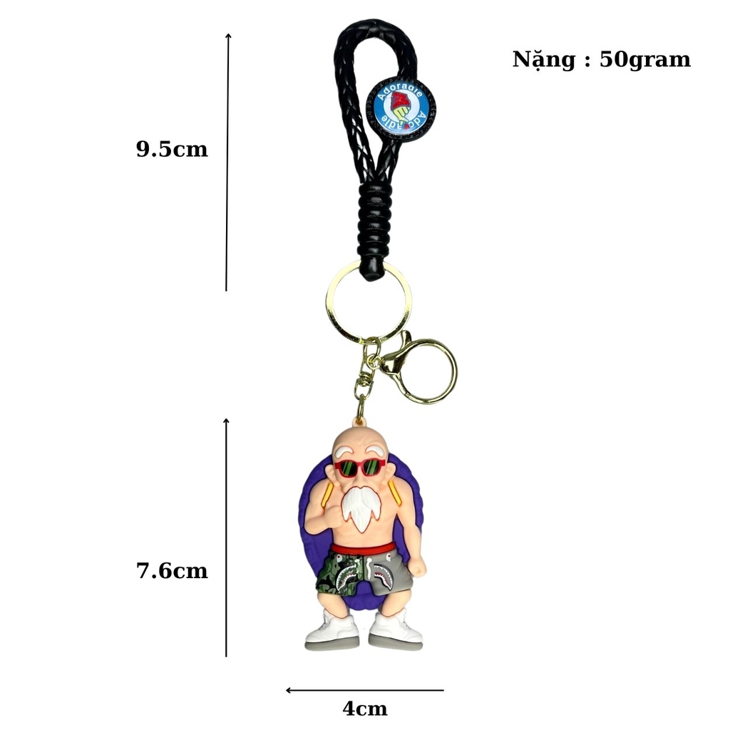 Móc Khóa Quy Lão - Dây móc dài : 9.5cm - Mô Hình Cao : 7.6cm - Nặng : 50gram - No Box : bọc túi OPP - N3-K18-T2-S3