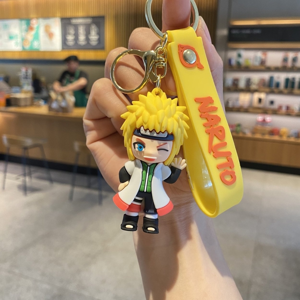 Móc Khóa Minato nháy mắt  - Dây móc dài : 10cm - Mô Hình Cao : 7cm - Nặng : 50gram - No Box : bọc túi OPP - N3-K15-T1-S1