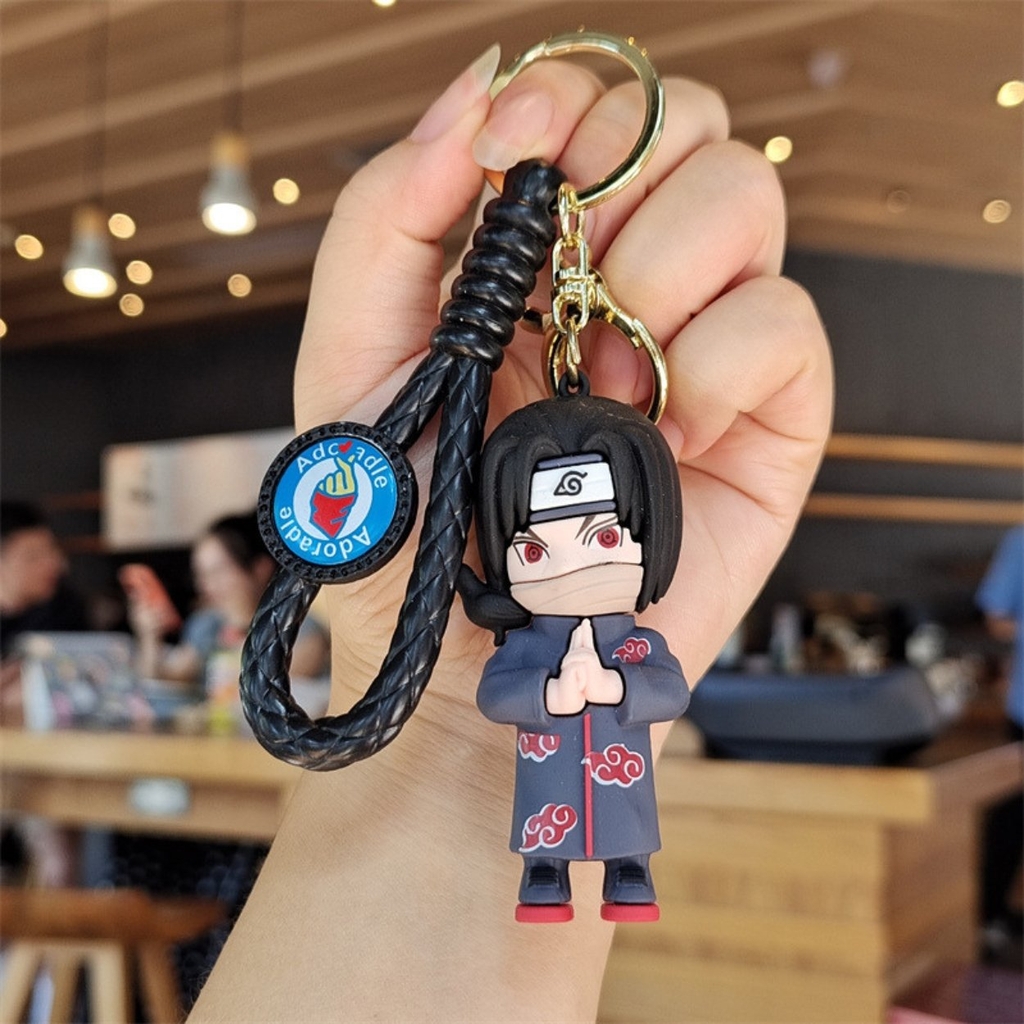Móc Khóa Itachi - Dây móc dài : 9.5cm - Mô Hình Cao : 7cm- Nặng : 50gram - No Box : bọc túi OPP -N3-K15-T3-S2