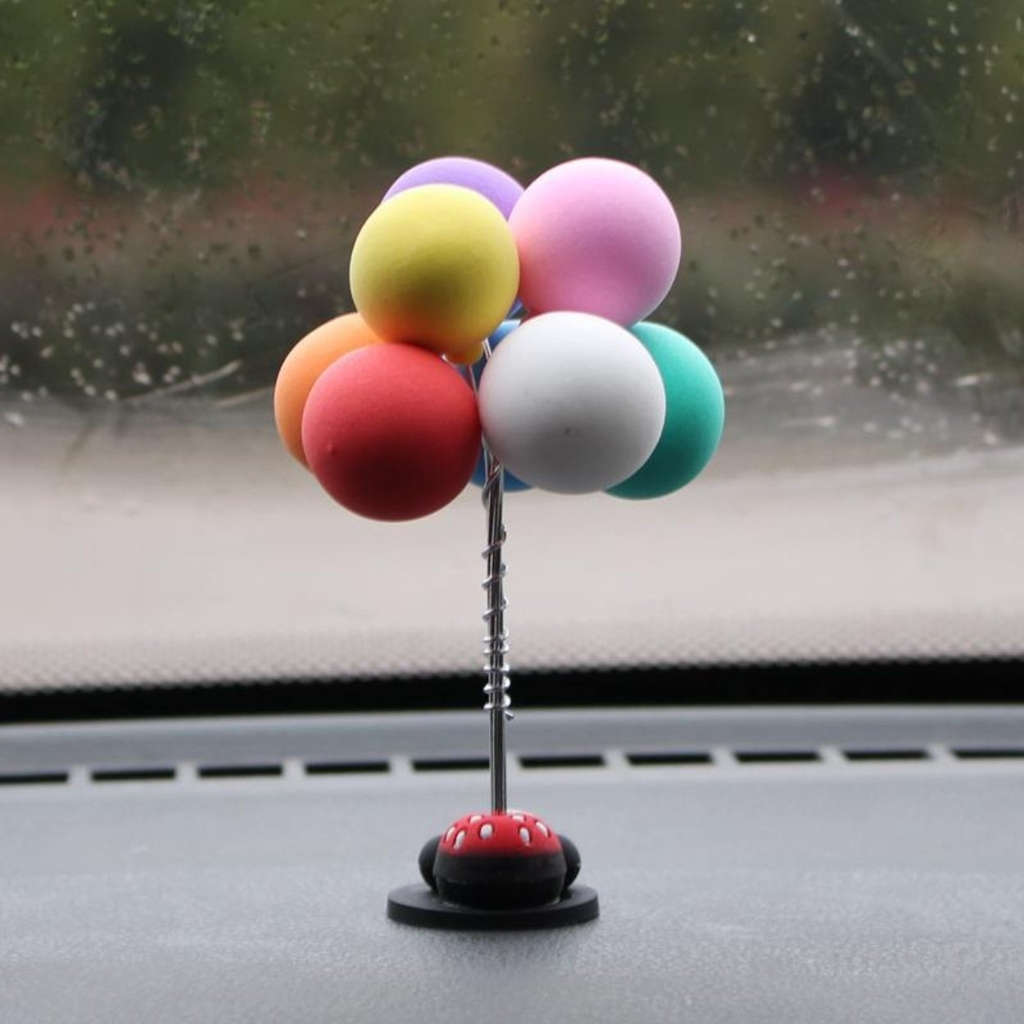 Mô Hình Phụ Kiện Trang Trí Bóng bay nhiều màu - Cao 11cm - nặng 20gram - Figure Phụ Kiện Trang Trí - No box : bọc túi OPP - N3-K16-T5-S3
