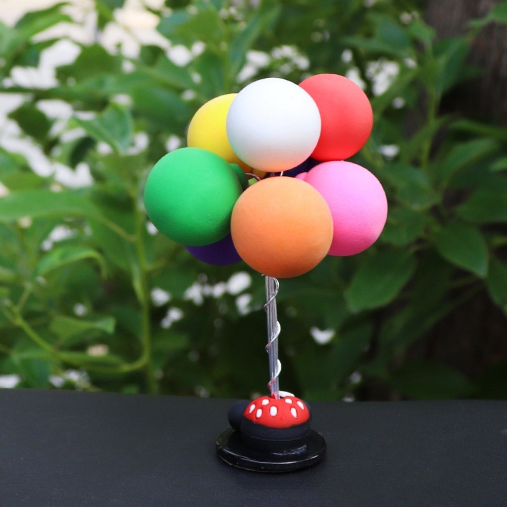 Mô Hình Phụ Kiện Trang Trí Bóng bay nhiều màu - Cao 11cm - nặng 20gram - Figure Phụ Kiện Trang Trí - No box : bọc túi OPP - N3-K16-T5-S3