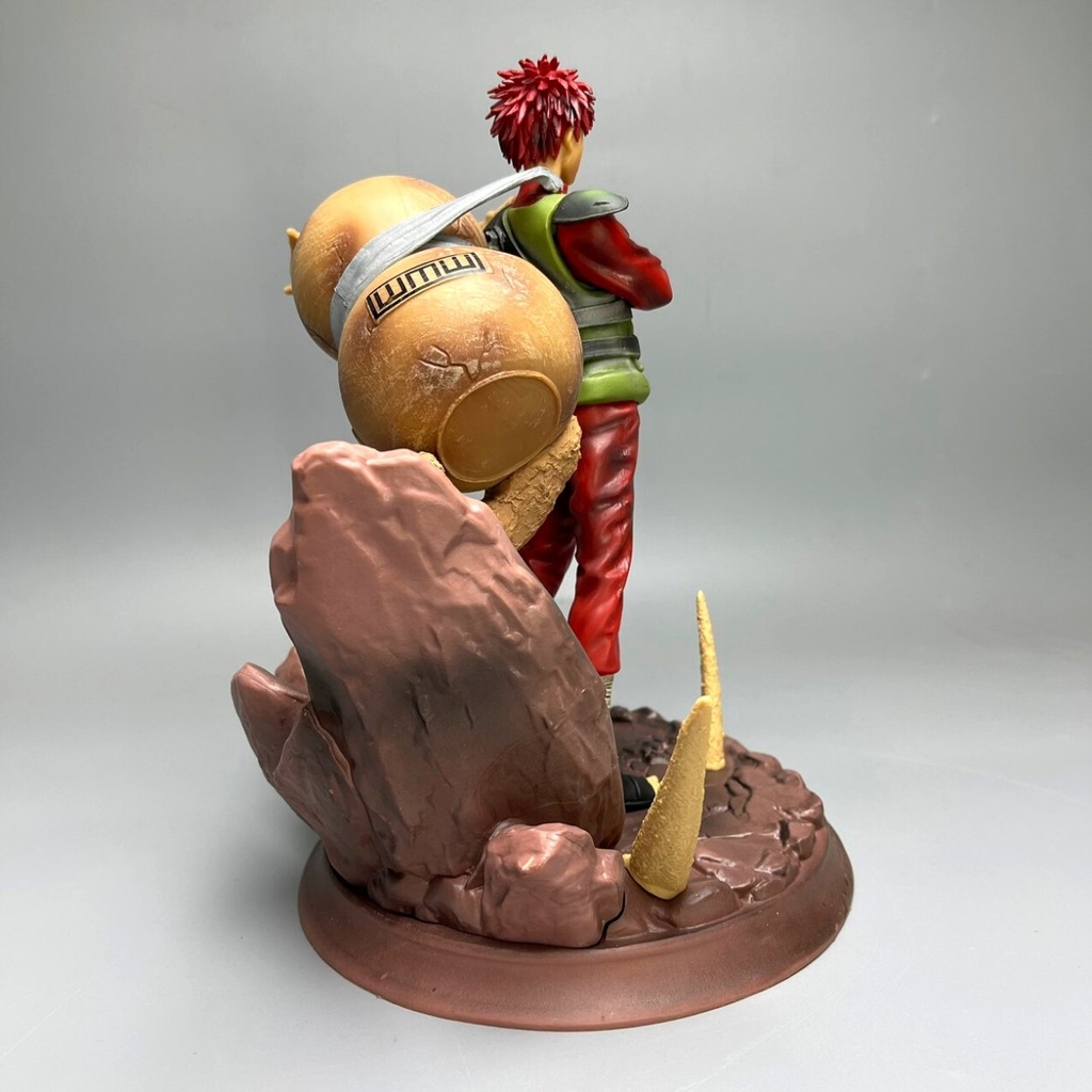 Mô hình Naruto Gaara - Cao 23cm - ngang 19cm - nặng 1kg - Phụ kiện : 2 tay thay thế. - Figure Naruto - Box nhựa + hộp màu