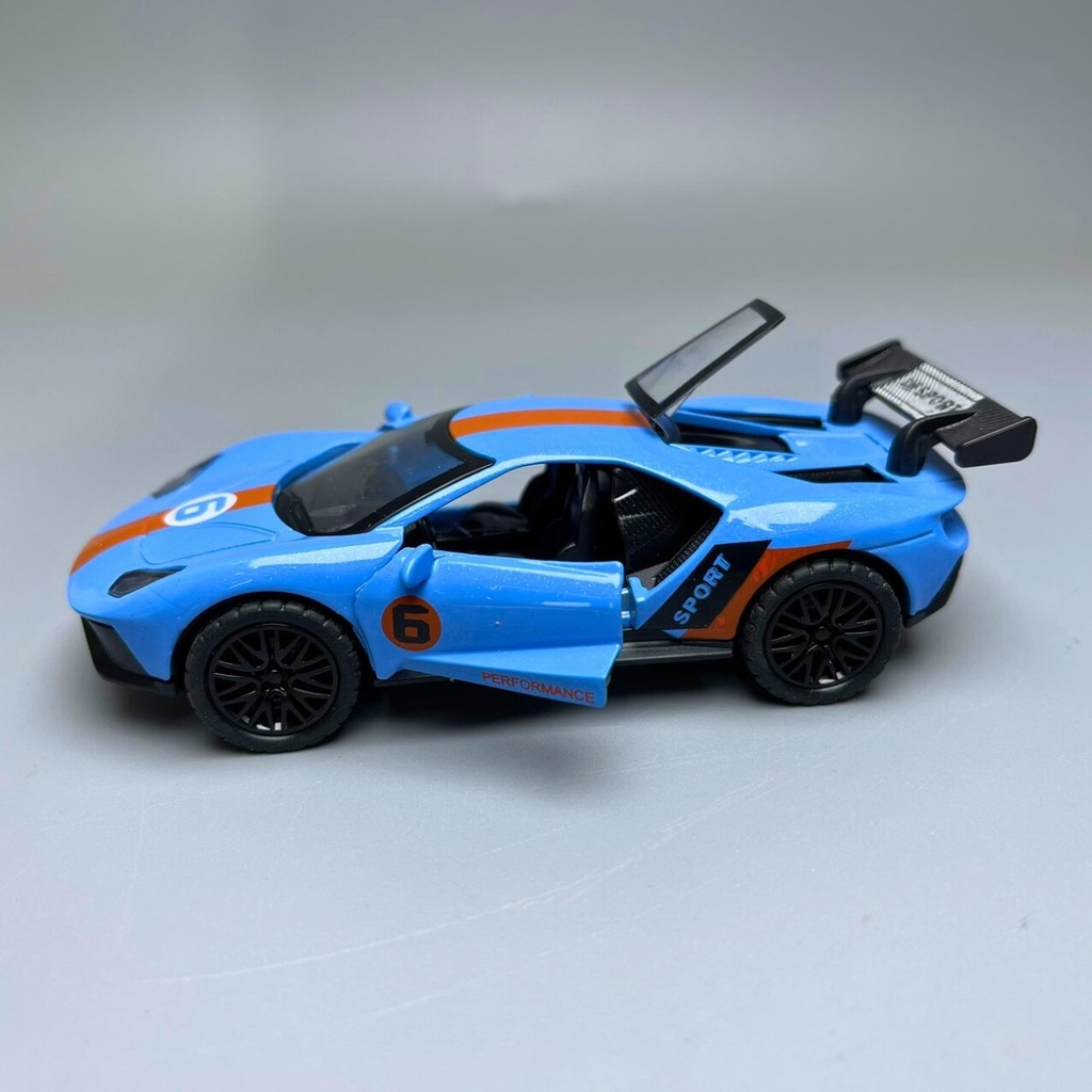 Mô Hình xe Ferrari màu xanh trời - tỉ lệ 1:36 Hợp kim có thể mở cửa - bánh sau chạy cót - Dài 12cm - rộng 5cm - cao 4cm nặng : 200gram - FULL BOX : box màu - SKU : oto47 - N3-K10-T2-S1