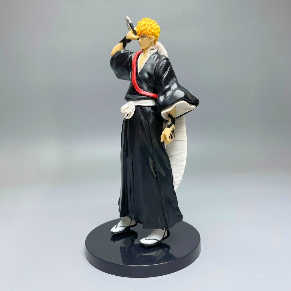 Mô Hình Anime Bleach Ichigo Kurosaki cao Cao 18cm - ngang 10cm - nặng 150gram - Figure   Anime Bleach - có hộp màu - N1-K38-T2-S5