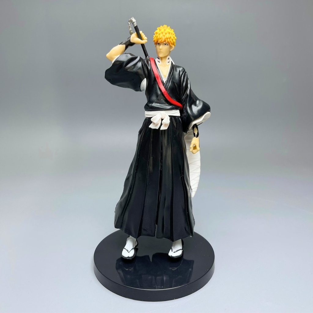 Mô Hình Anime Bleach Ichigo Kurosaki cao Cao 18cm - ngang 10cm - nặng 150gram - Figure   Anime Bleach - có hộp màu - N1-K38-T2-S5