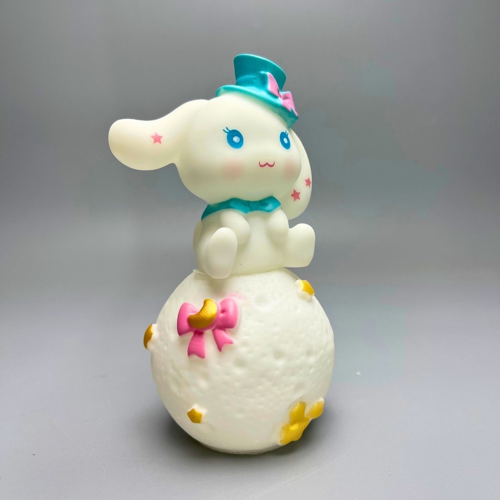 Mô Hình thỏ Sanrio - Cao 12cm - ngang 6cm - nặng 120gram - Có LED ở cầu - Figure Anime - No box : bọc túi OPP - N3-K31-T2-S3