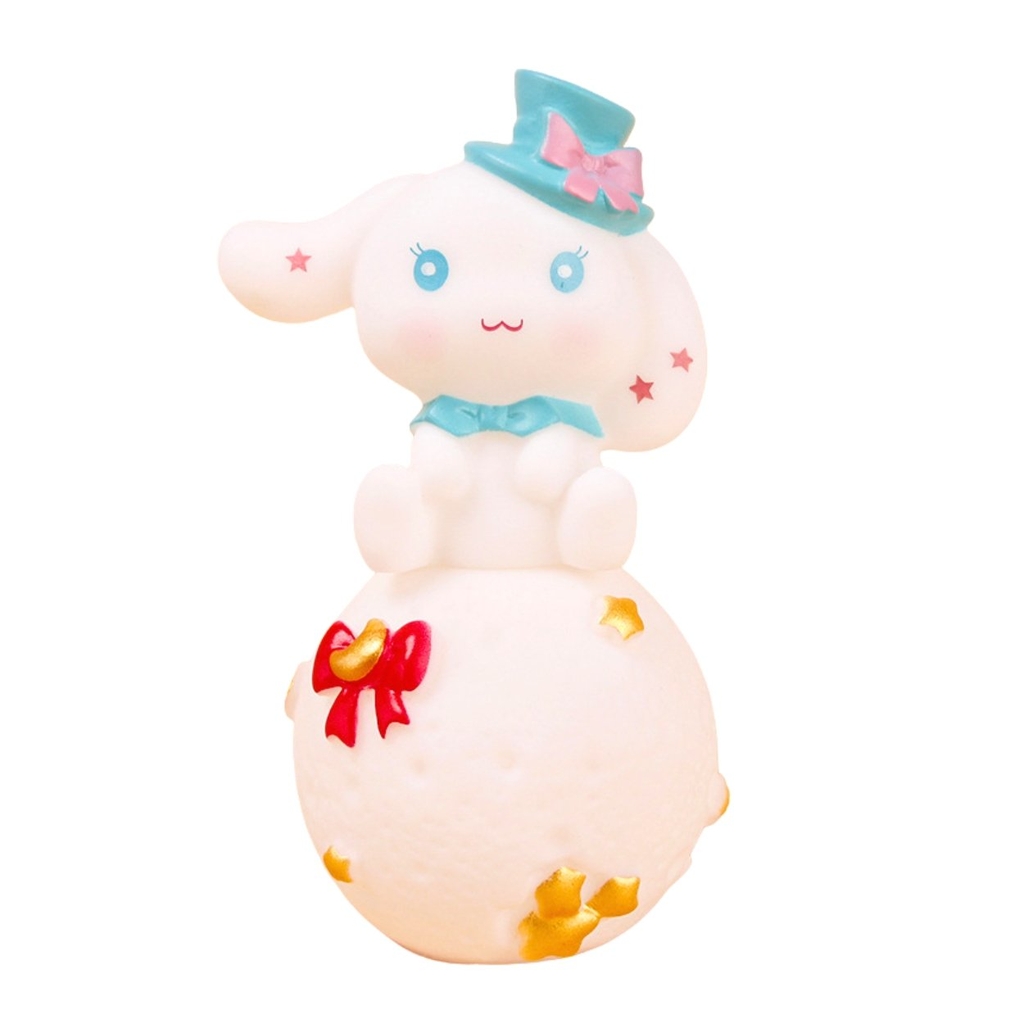 Mô Hình thỏ Sanrio - Cao 12cm - ngang 6cm - nặng 120gram - Có LED ở cầu - Figure Anime - No box : bọc túi OPP - (VAT : 48492)  -