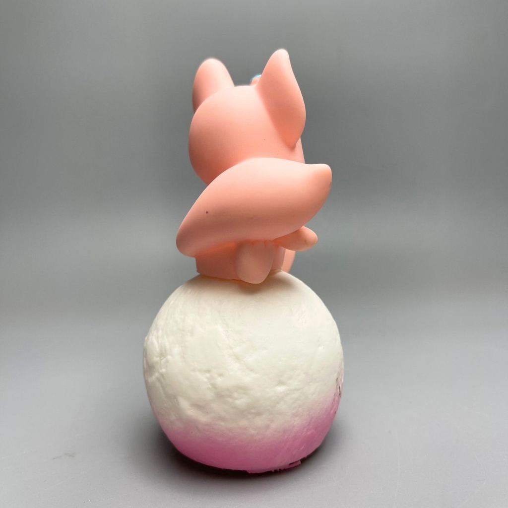 Mô Hình Cáo hồng dơ tay Cinnamoroll - Cao 12cm - rộng 6cm - nặng 120gram - Có LED ở cầu - Figure Anime - No box : bọc túi OPP
