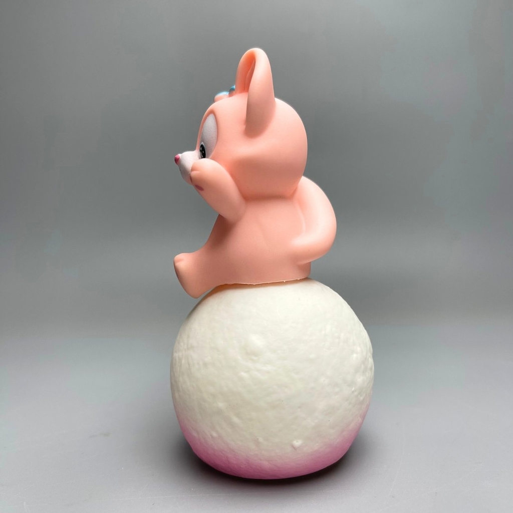 Mô Hình Cáo hồng dơ tay Cinnamoroll - Cao 12cm - rộng 6cm - nặng 120gram - Có LED ở cầu - Figure Anime - No box : bọc túi OPP