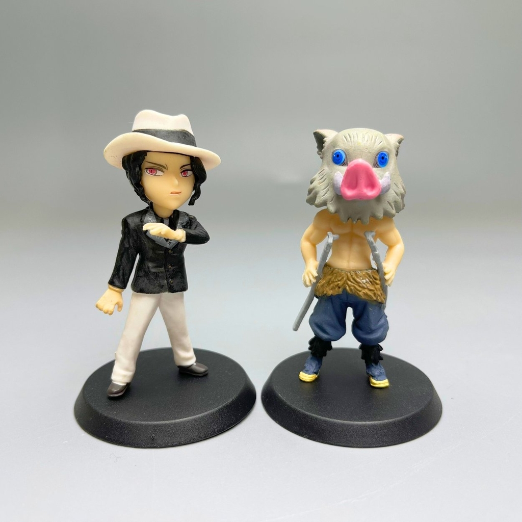 Mô hình Thanh Gươm Diệt Quỷ Bộ 6 chibi - Cao 7cm - nặng 200gram  - Kimetsu No Yaiba - No Box