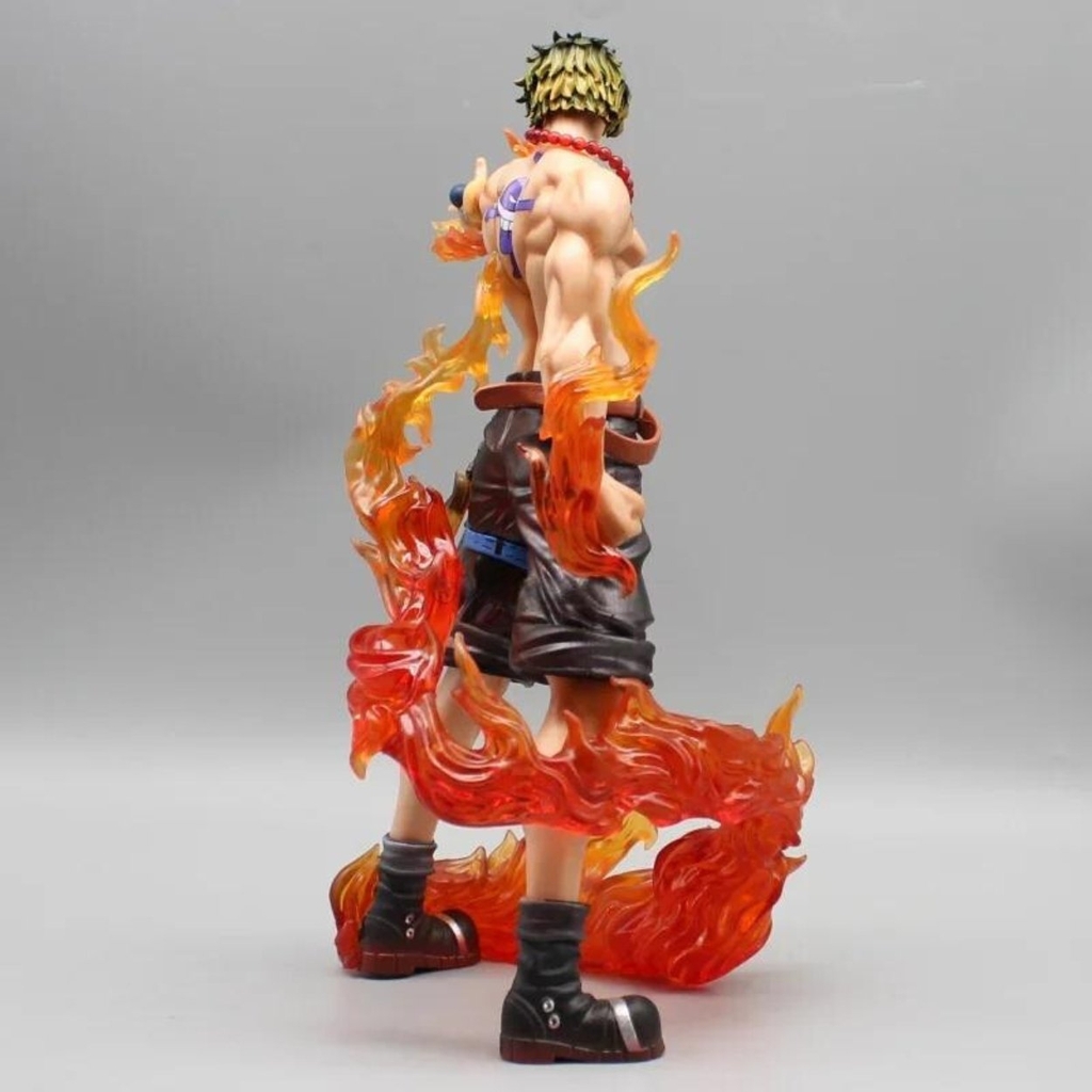 Mô Hình OnePiece ACE hỏa quyền đứng giơ ta - Cao 25cm - nặng 735gram , Figure OnePiece - có hộp màu - N1-K47-T4-S1