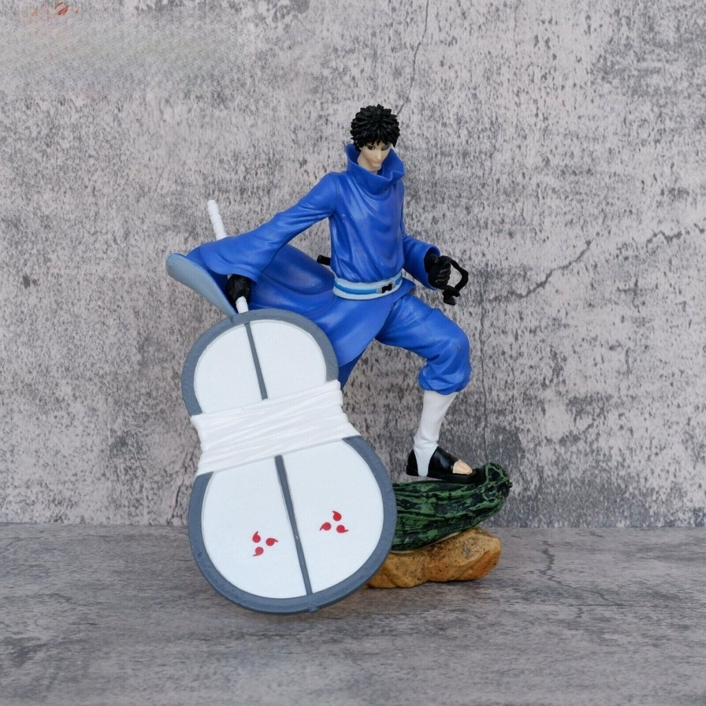 Mô Hình Naruto Obito dáng đứng - Cao 25cm - ngang 18cm - nặng 670gram - Phụ kiện : Quạt + 1 đầu thay thế- Figure Naruto -No box - N1-K27-T4-S1