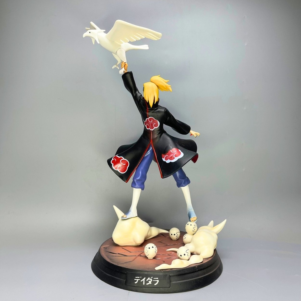 Mô Hình Naruto Deidara dáng đứng hàng siêu cấp -  Cao 39cm - ngang 20cm - nặng 1kg- Figure Naruto - Full box + box màu