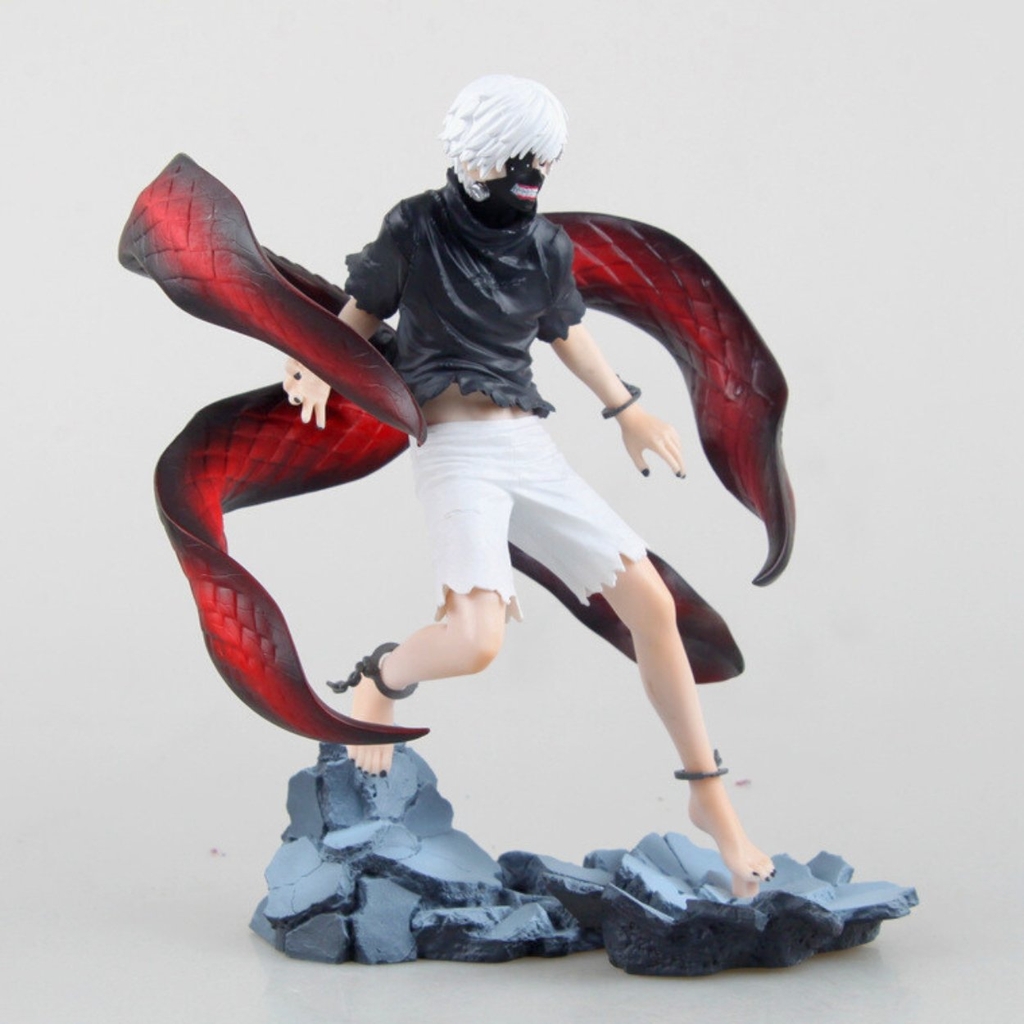 Mô Hình Ken Kaneki Anime Tokyo Ghoul - Cao 21cm - nặng 520gram -  No box
