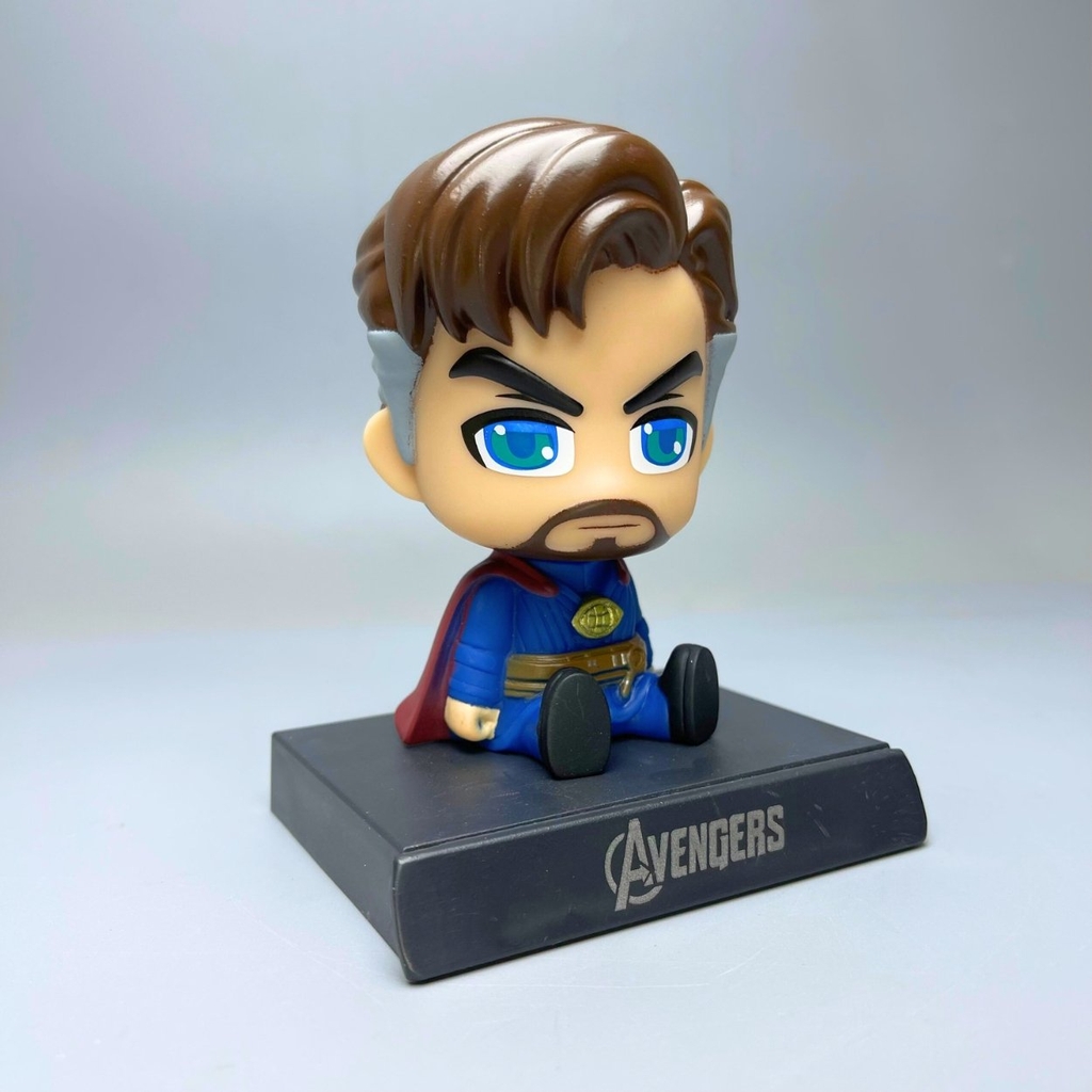 Mô Hình doctor strange lắc đầu - Cao 12cm - nặng 150gram - Phụ kiện : đế + miếng dán - FULL BOX : box màu