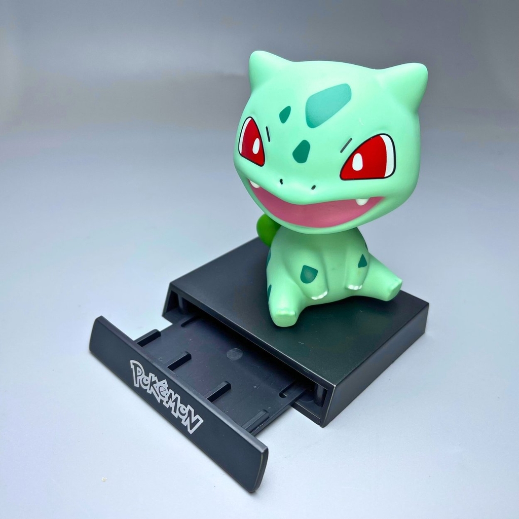 Mô Hình lắc đầu Pokemon Fushigidane - Cao 12cm - nặng 150gram - Phụ kiện : đế + miếng dán - FULL BOX : box màu - N3-K25-T2-S3