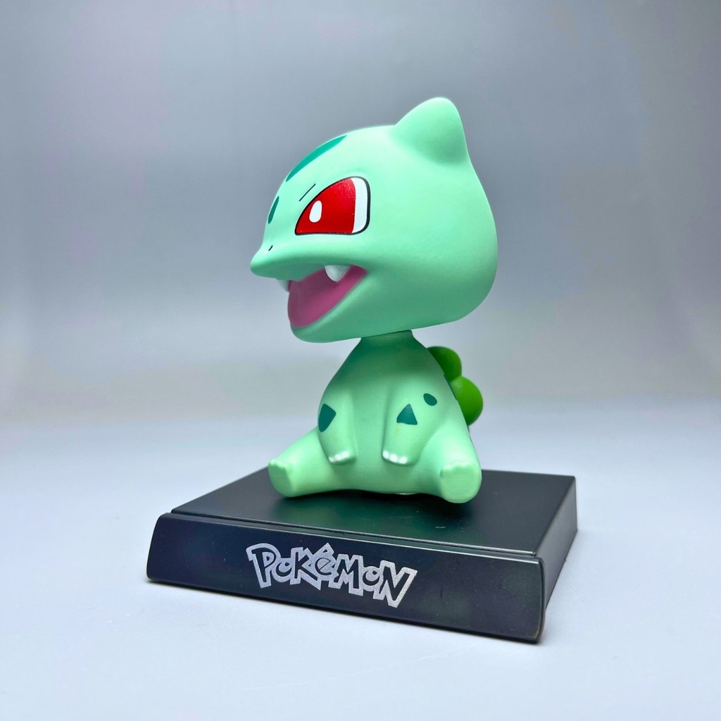 Mô Hình lắc đầu Pokemon Fushigidane - Cao 12cm - nặng 150gram - Phụ kiện : đế + miếng dán - FULL BOX : box màu