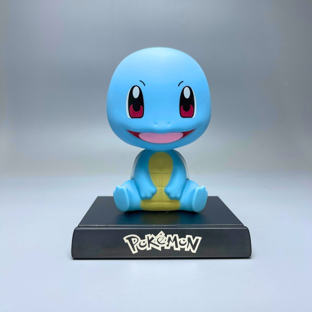 Mô Hình lắc đầu Pokemon rùa kini - Cao 12cm - nặng 150gram - Phụ kiện : đế + miếng dán - FULL BOX : box màu - N3-K25-T3-S1