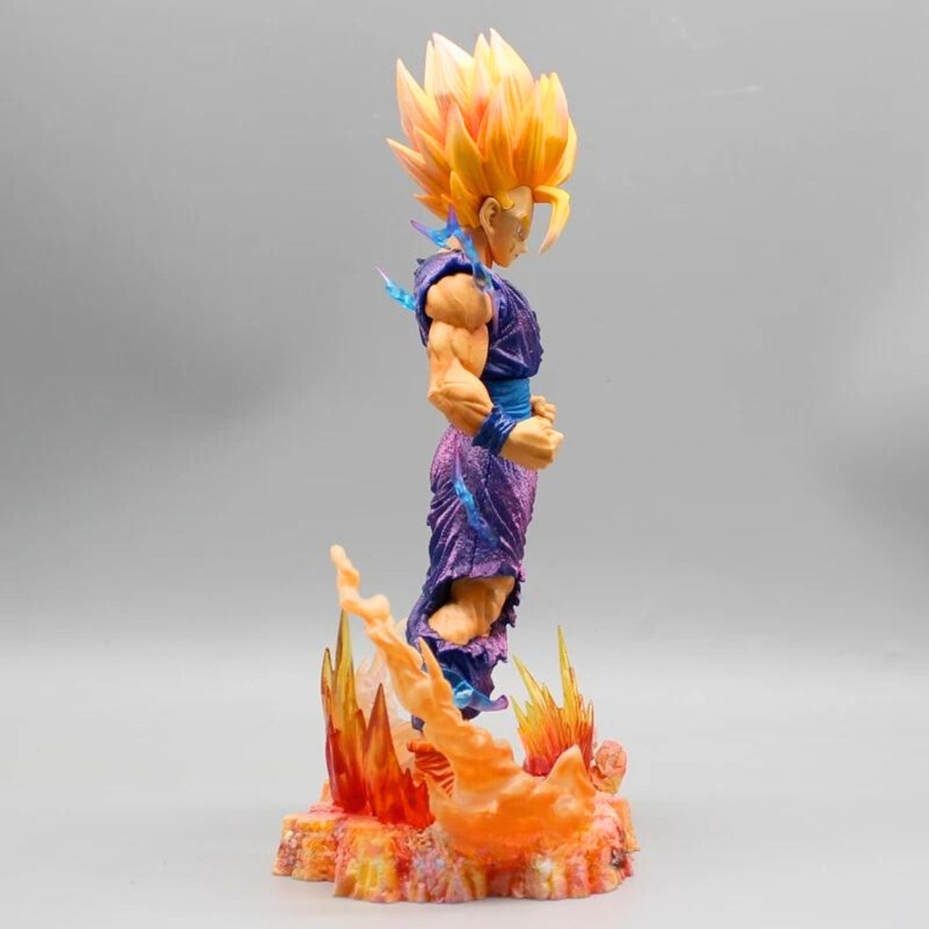 Mô hình DragonBall Gohan Supper Saiyan 2 - Cao 26cm - Ngang 15cm - nặng 430gram - Dragon Ball -  Có Hộp màu - N4-K14