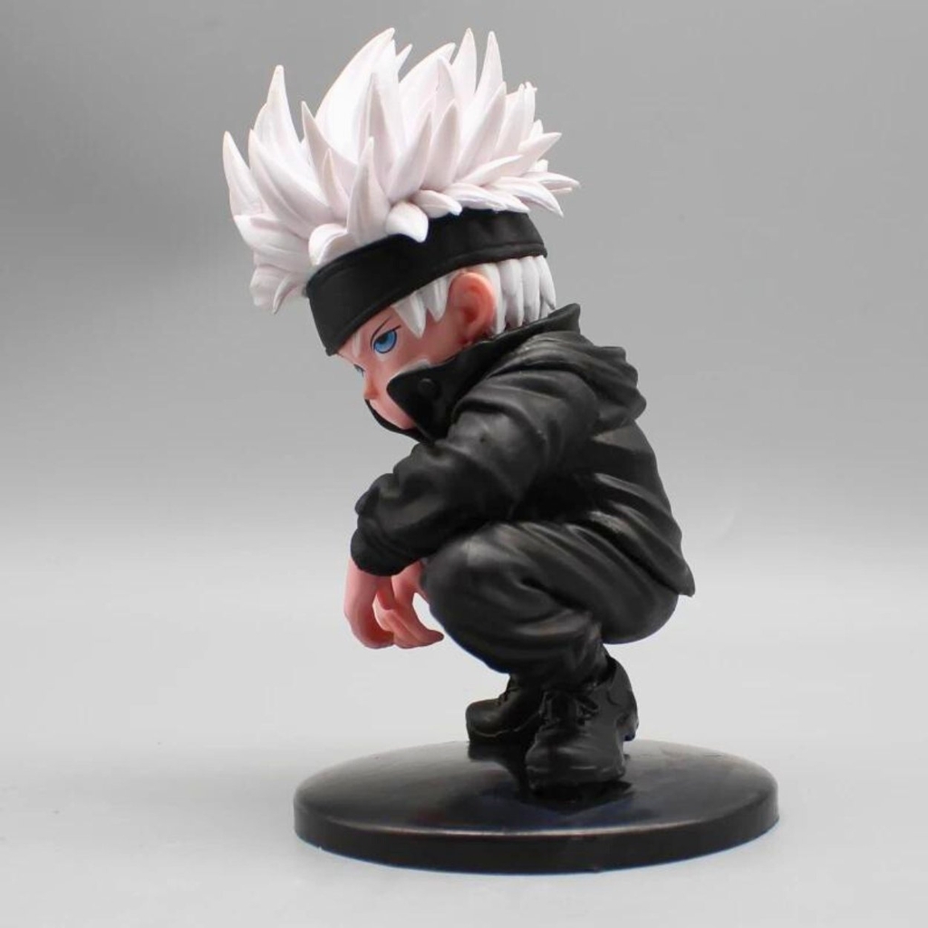Mô Hình Gojo Satoru AI chibi ngồi - Cao 12cm - nặng 290gram - Box màu - Figure anime Jujutsu Kaisen - N1-K54-T1-S3