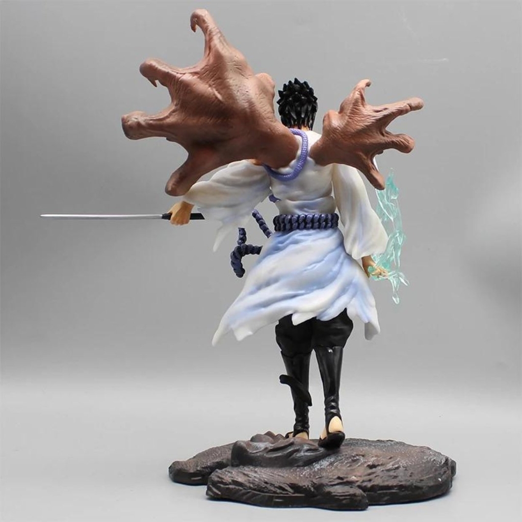 Mô hình Sasuke nguyền ấn trạng thái chiến đấu - Cao 29cm - nặng 500gram - Figure Naruto - Có Hộp màu