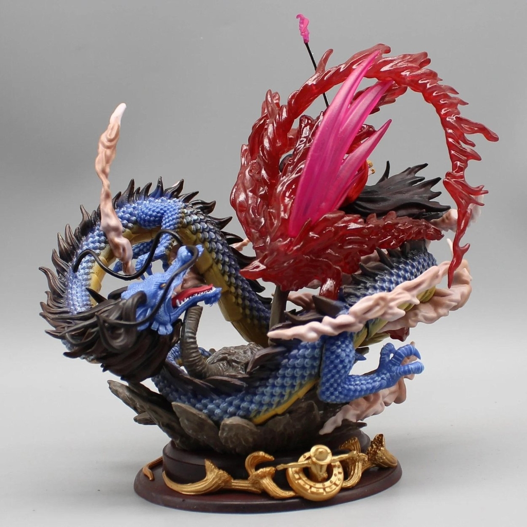 Mô Hình OnePiece Zoro enma đại chiến kaido rồng - cao 20 - ngang 17cm - nặng 350gram - full box - box khác mô hình - N1-K34-T4-S2