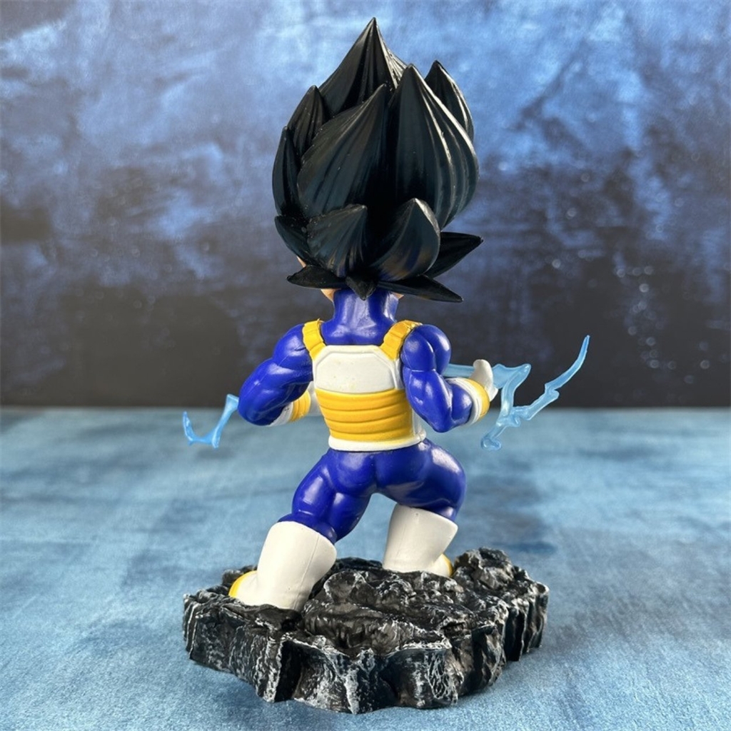 Mô Hình Dragon Ball Vegeta Majin Chibi - Cao 17cm - nặng 200gram - Figure DragonBall - Có Hộp Màu - N1-K24-T3-S1