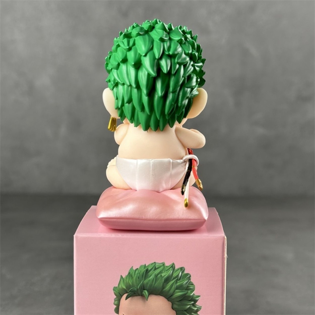 Mô Hình OnePiece Baby Zoro - Cao 9cm - nặng 90Gram - Figure OnePiece -  Có Hộp màu - N1-K46-T3-S1