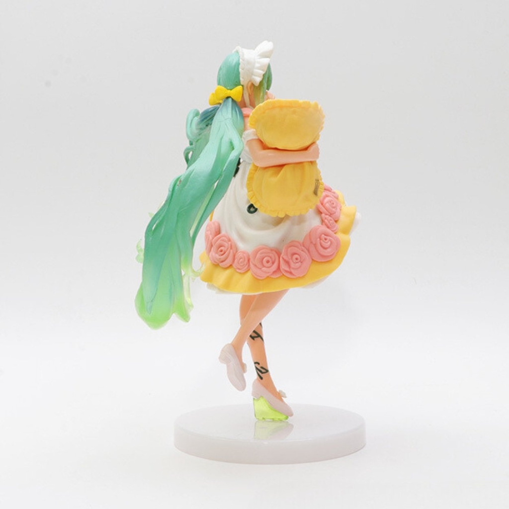 Mô Hình Hatsune Miku ôm gối - Cao 20cm - nặng 250gram - Figure Miku - Có Hộp màu