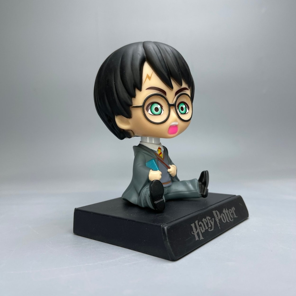 Mô Hình lắc đầu hary potter biểu cảm ngạc nhiên - Cao 12cm - nặng 150gram - Phụ kiện : đế + miếng dán - FULL BOX : box màu