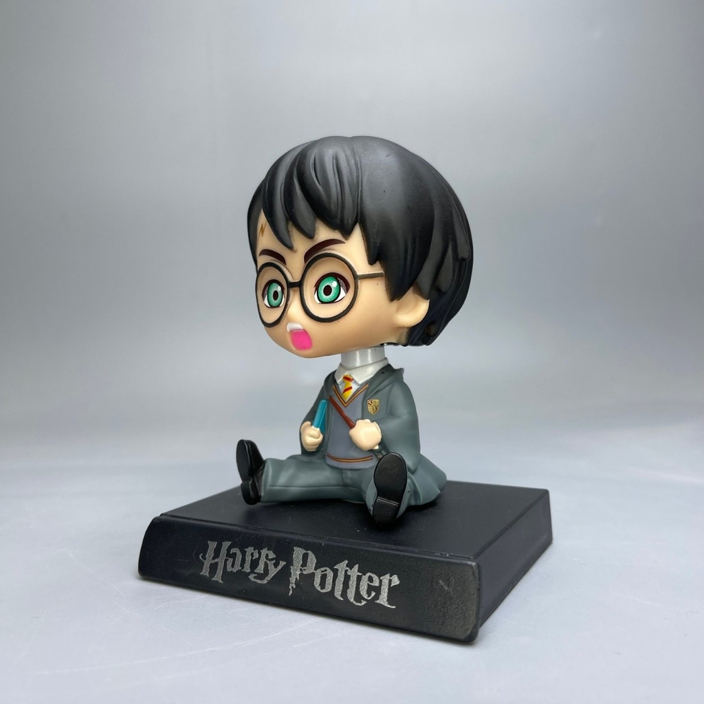 Mô Hình lắc đầu hary potter biểu cảm ngạc nhiên - Cao 12cm - nặng 150gram - Phụ kiện : đế + miếng dán - FULL BOX : box màu