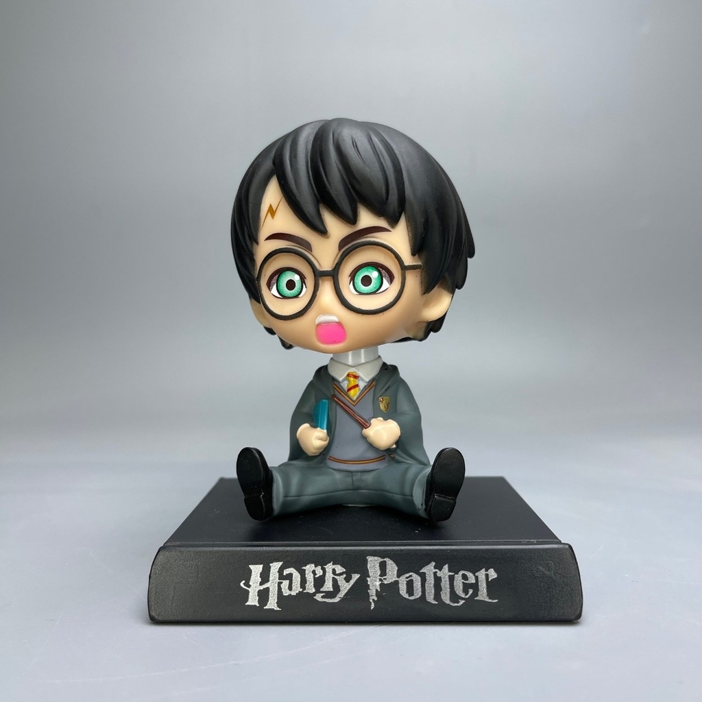 Mô Hình lắc đầu hary potter biểu cảm ngạc nhiên - Cao 12cm - nặng 150gram - Phụ kiện : đế + miếng dán - FULL BOX : box màu