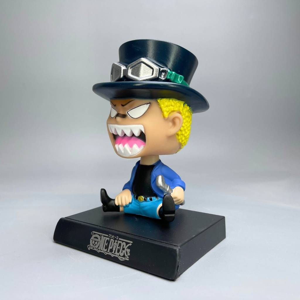 Mô Hình lắc đầu Sabo  - Cao 12cm - nặng 150gram - Phụ kiện : đế + miếng dán - FULL BOX : box màu - Figure anime One Piece