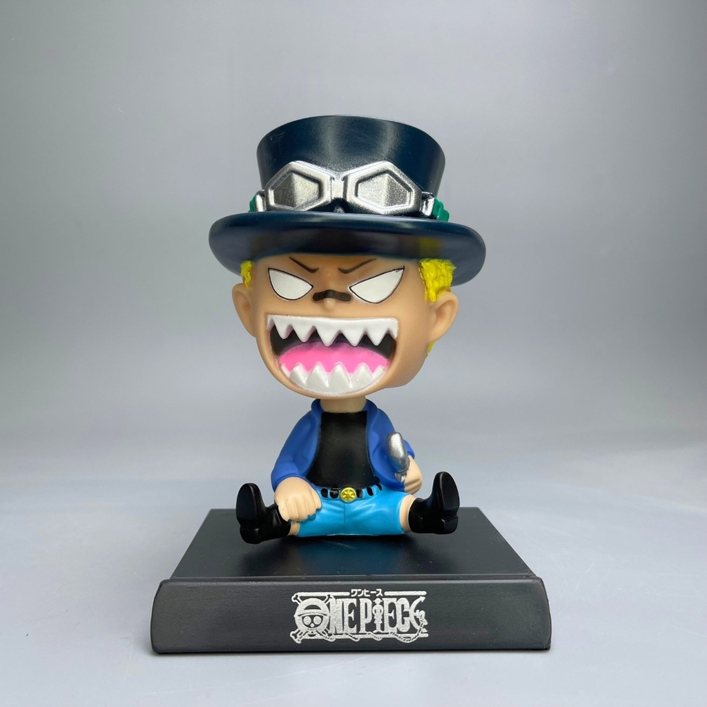 Mô Hình lắc đầu Sabo  - Cao 12cm - nặng 150gram - Phụ kiện : đế + miếng dán - FULL BOX : box màu - Figure anime One Piece - N3-K26-T3-S1