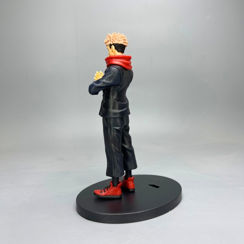 Mô Hình Itadori Yuji dáng đứng - Cao 17cm - nặng 110gram - Box màu : bọc túi OPP - Figure anime Jujutsu Kaisen