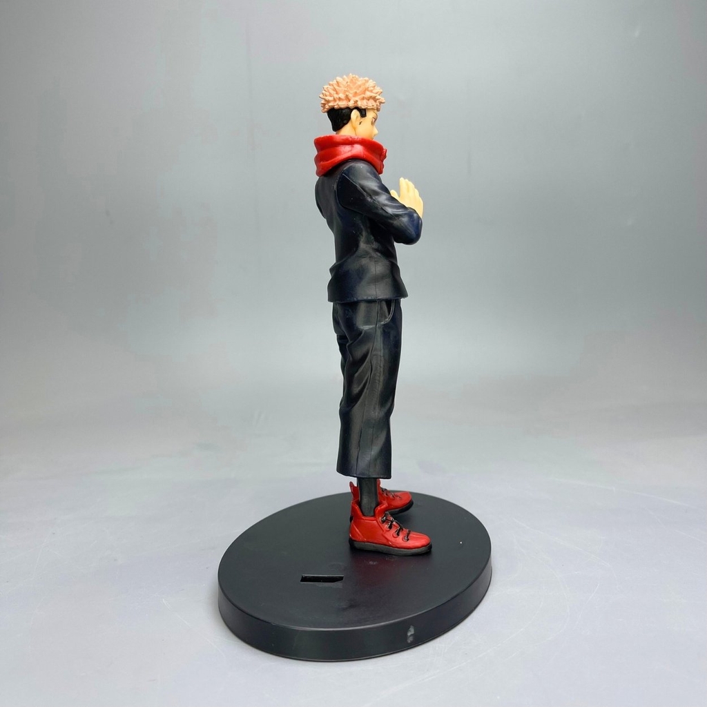 Mô Hình Itadori Yuji dáng đứng - Cao 17cm - nặng 110gram - Box màu : bọc túi OPP - Figure anime Jujutsu Kaisen