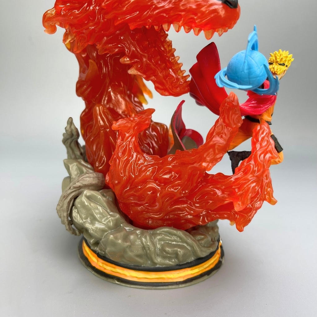 Mô Hình Naruto cửu vĩ - Cao 22cm - nặng 300Gram - No box  - Figure Anime Naruto - N4