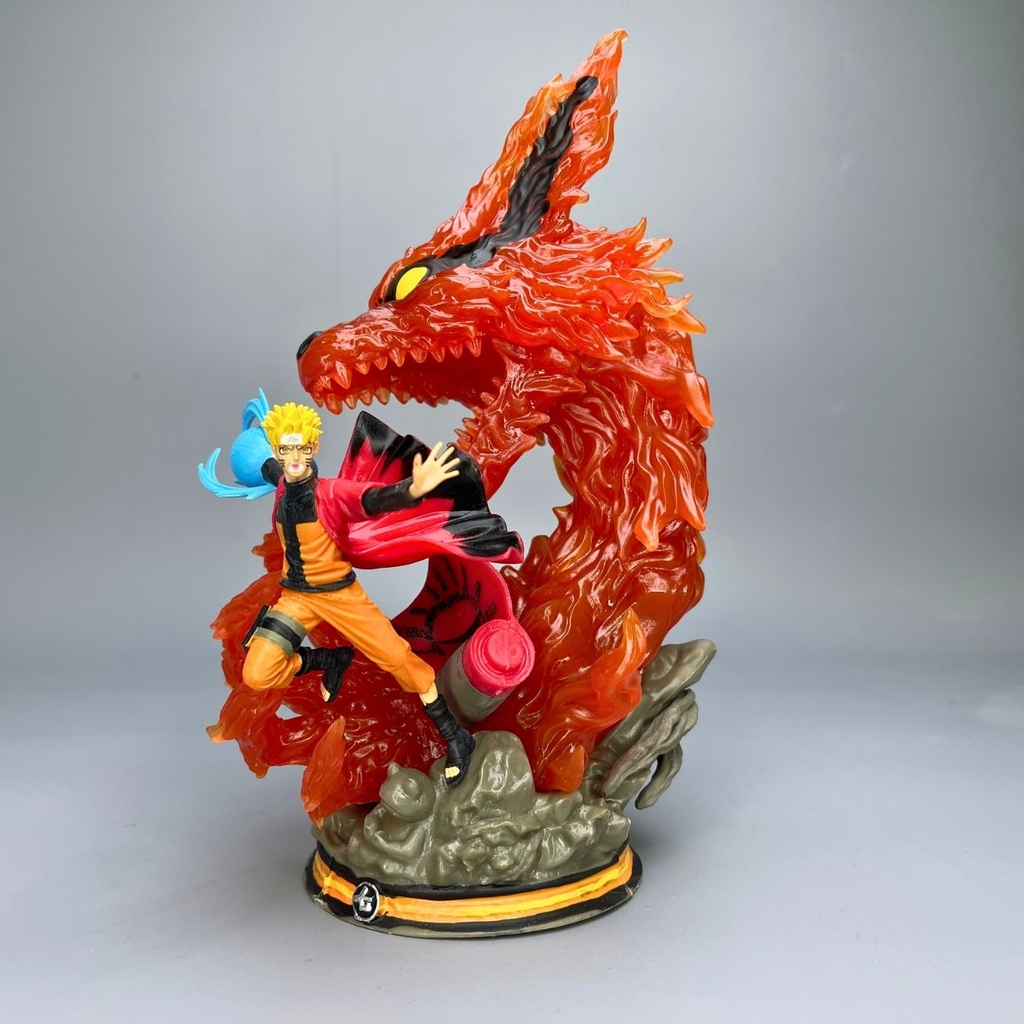 Mô Hình Naruto cửu vĩ - Cao 22cm - nặng 300Gram - No box  - Figure Anime Naruto - N4