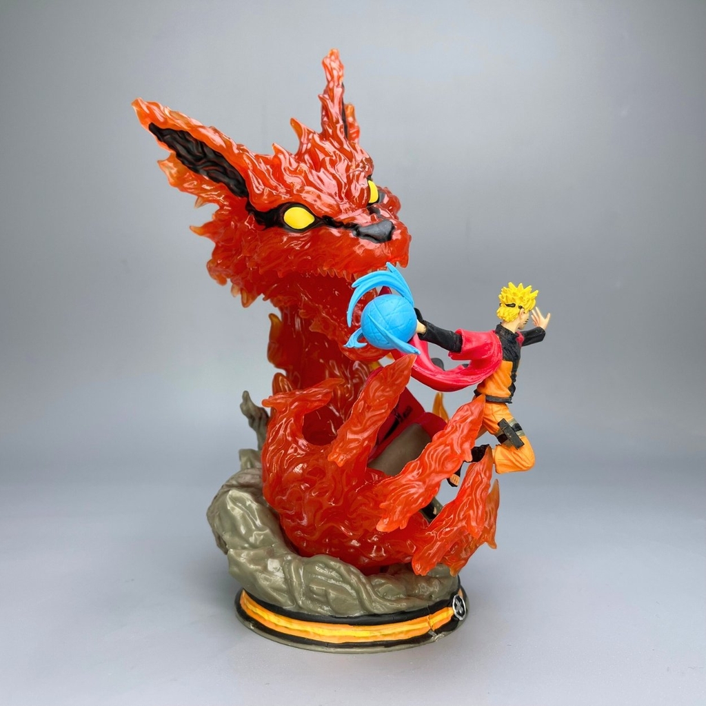 Mô Hình Naruto cửu vĩ - Cao 22cm - nặng 300Gram - No box  - Figure Anime Naruto - N4