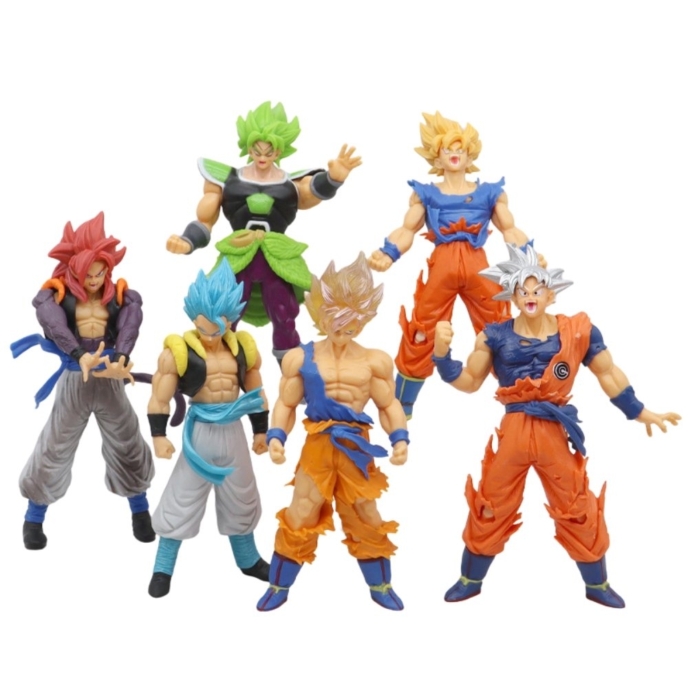 Mô hình DragonBall combo 6 mẫu dragonball bản D cao 17cm - Bản Bộ  - Dragon Ball - No Box H-K-F-A-G-B