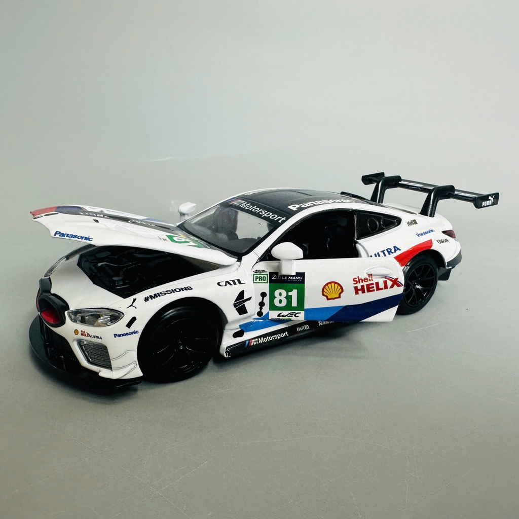 Mô Hình xe bmw sport 81 tỉ lệ 1:32 Hợp kim có thể mở cửa - bánh sau chạy cót - Dài 15cm - rộng 7cm - cao 5cm - nặng : 500gram - FULL BOX : box màu SKU : oto327 - N3-K6-T4-S3